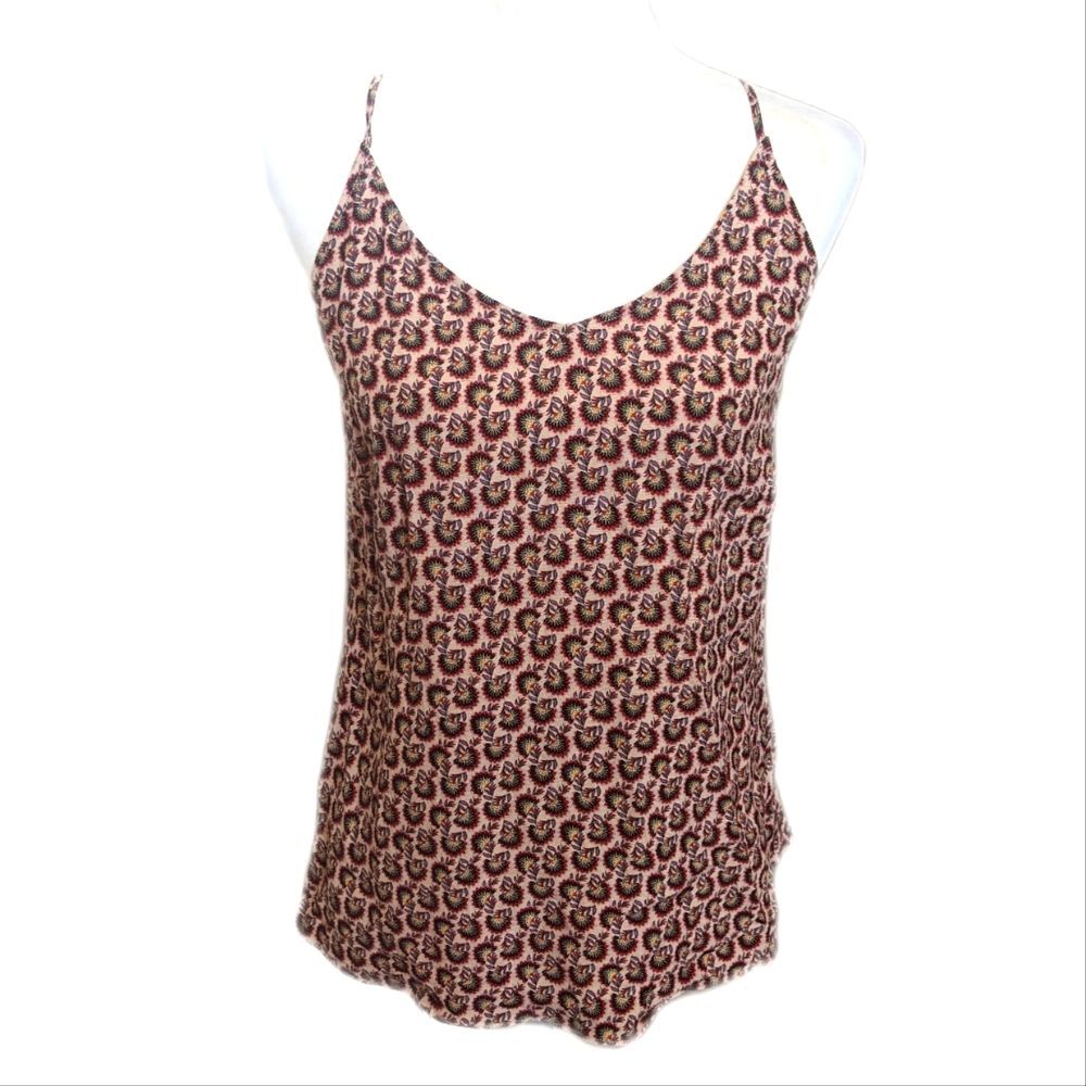 CAbi style #5737 Poem cami camisole, viscose, floral, XS